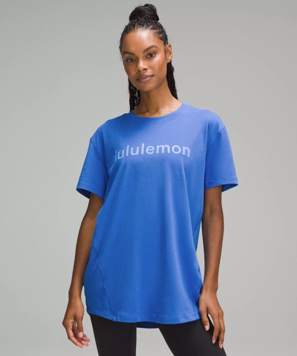 Cotton-Blend Logo Training T-Shirt *Graphic | Women's Short Sleeve Shirts & Tee's | lululemon