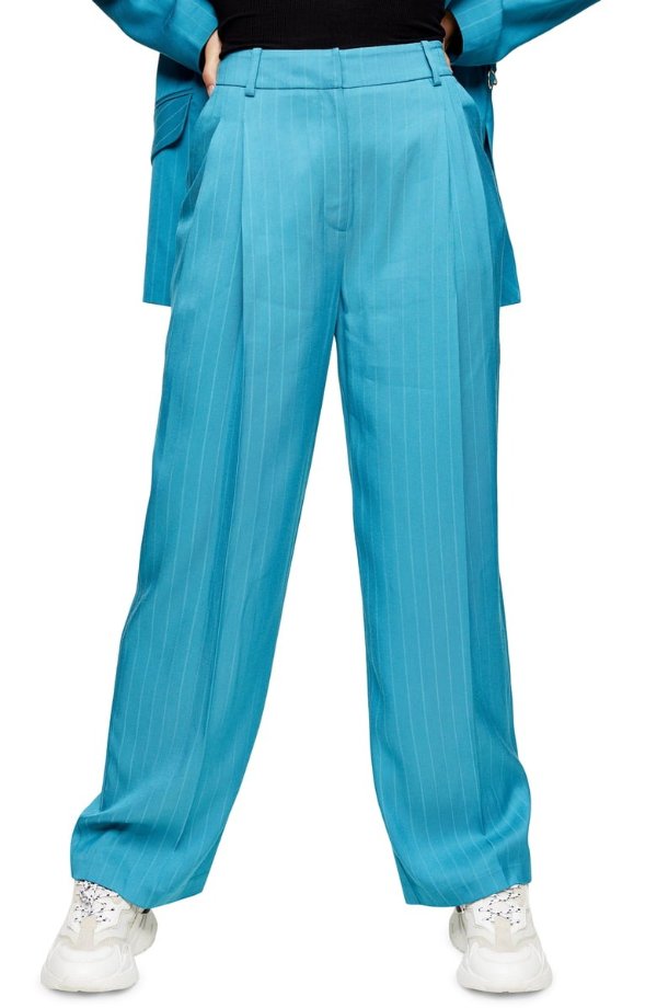 Stripe Jacquard Trousers