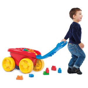Mega Bloks 自动收纳积木玩具推车