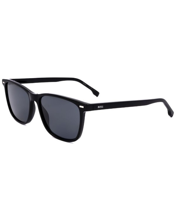 Men's BOSS1554 56mm Sunglasses / Gilt
