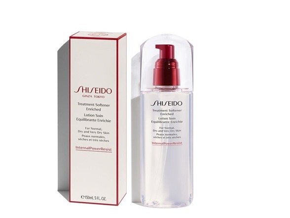 Shiseido Treatment Softener Enriched - Smoothing, Hydrating Softener for Plump, Moisturized Skin - For Normal, Dry & Very Dry Skin