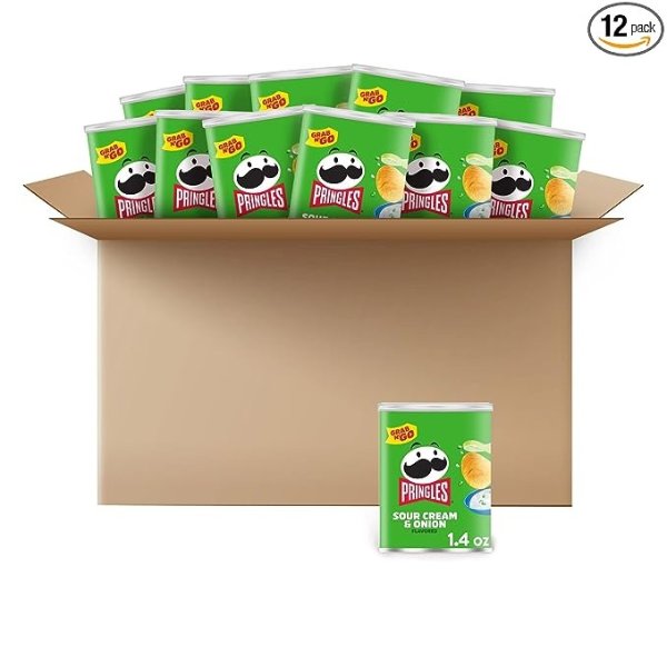 Sour Cream and Onion Small Stacks 1.41 Ounce Pack of 12