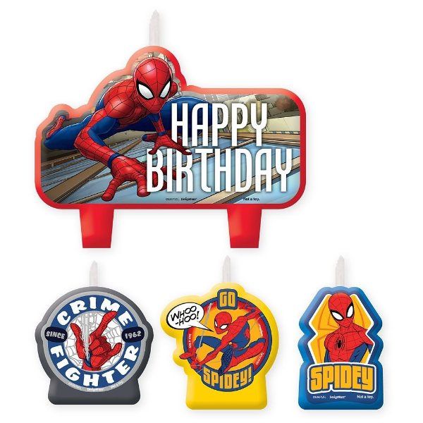 Spider-Man 生日蜡烛