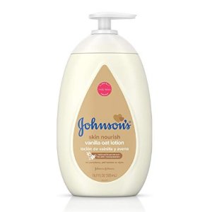 Johnson's Moisturizing Baby Body Lotion with Vanilla & Oat Extract for Dry Skin, 16.9 fl. oz @ Amazon