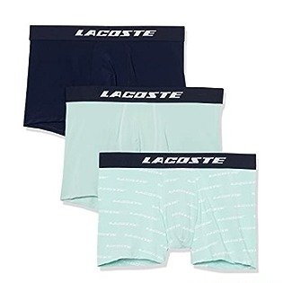 Lacoste Men's 3-Pack Regular Fit Boxer Shorts