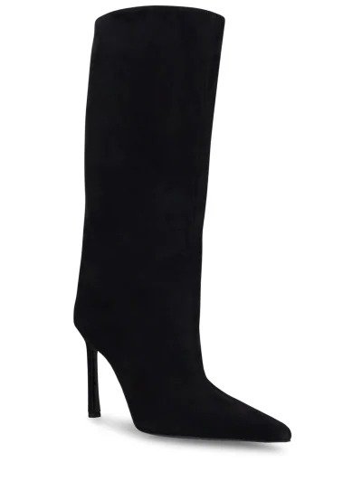 95mm Liya suede tall boots