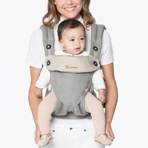 Ergobaby 360 All Carry Positions Award-Winning Ergonomic Baby Carrier, Grey