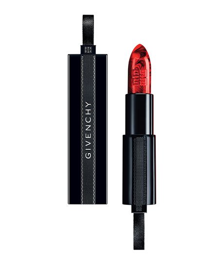 Limited Edition Rouge Interdit Marbled Lipstick in Made-to-Measure Red