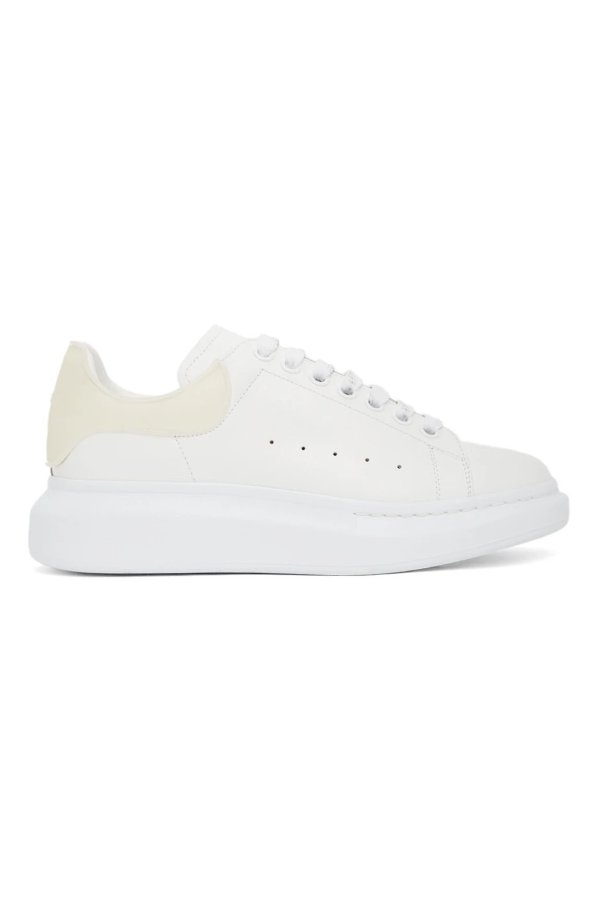 White & Off-White Oversized Sneakers
