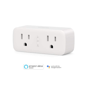 Koogeek Wi-Fi Enabled 2 in 1 Smart Plug Compatible with Alexa and Google Assistant