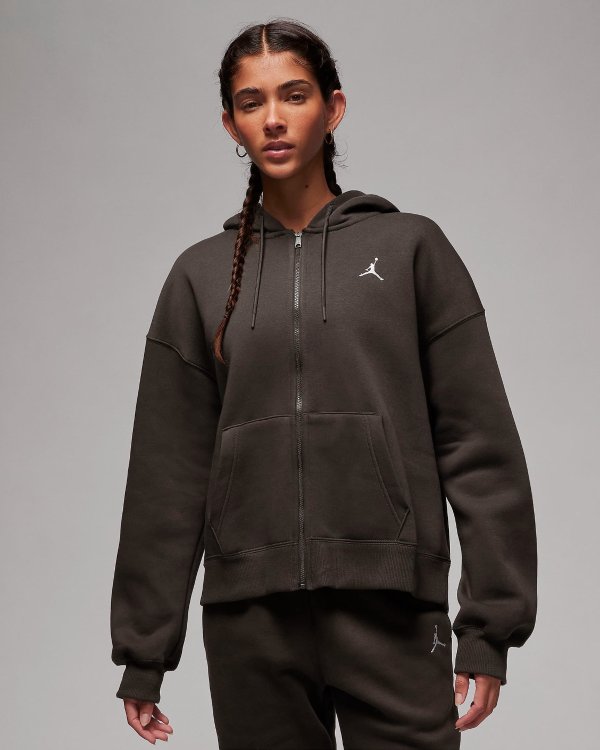 Jordan Brooklyn Fleece Women's Full-Zip Hoodie. Nike.com