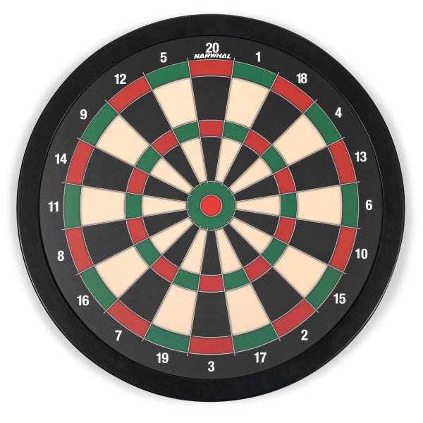 15.5in Magnetic Dartboard; Includes Six Magnetic Darts