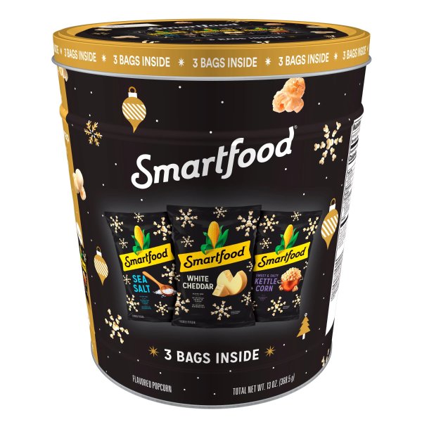Smartfood Holiday Tin, 13 oz