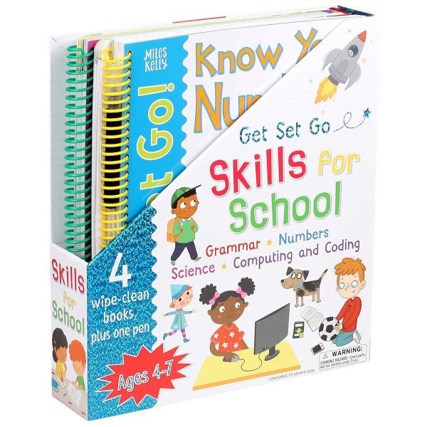 Set Go: Skills for School Wipe-Clean Workbooks