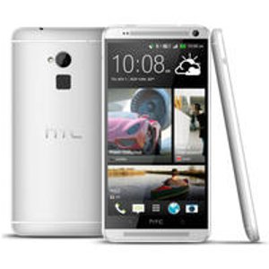 全新HTC One Max 32GB 4G LTE解锁版智能手机(银色)