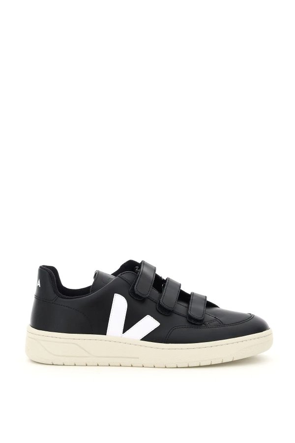 v-lock leather sneakers
