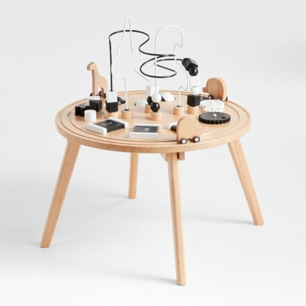 幼儿木制玩具桌