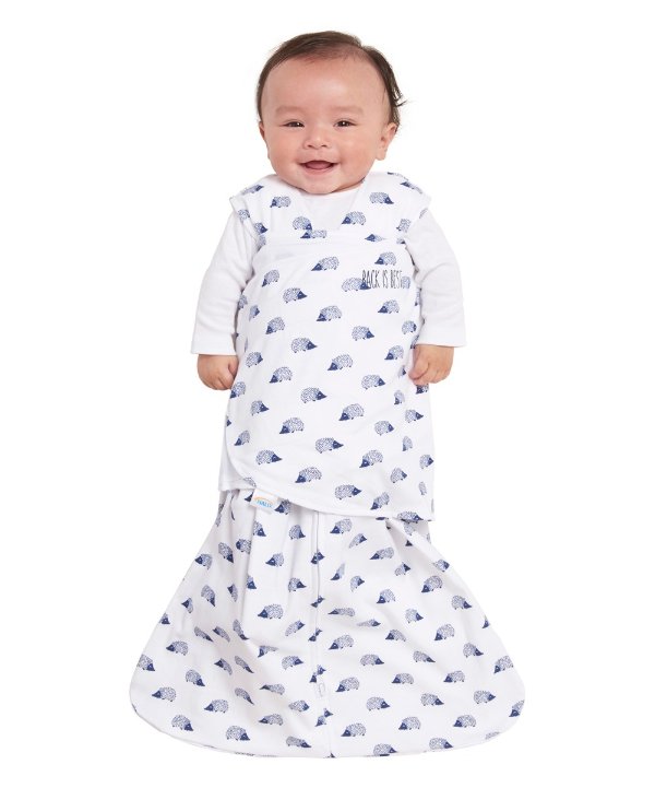 Navy Hedgehog SleepSack® Swaddle - Infant