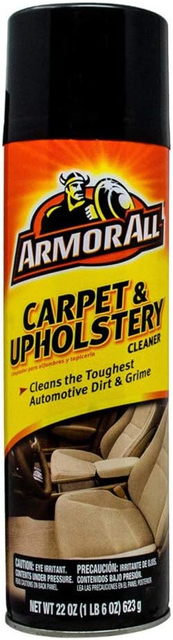 Amazon.com: Armor All Fabric and Carpet Cleaner for Cars, Car Upholstery Cleaner Spray, 22 Fl Oz : Automotive