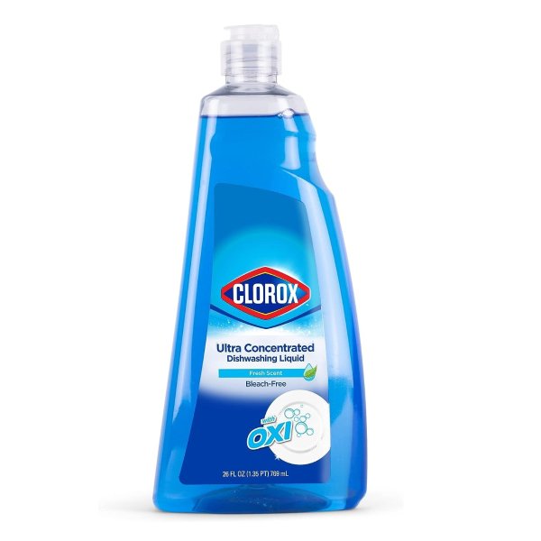 Clorox Ultra Concentrated Dishwashing Liquid Dish Soap 26 oz
