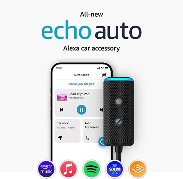 All-New Echo Auto (2nd Gen, 2022 release) 