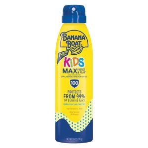 Banana BoatUltraMist Kids MAX Protect & Play Clear Spray Sunscreen SPF 100: 6 OZ