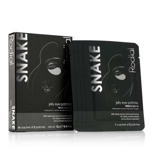Snake Jelly Eye Patches - Box of 4 Sachets