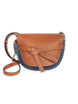 - Small Gate Leather Saddle Bag