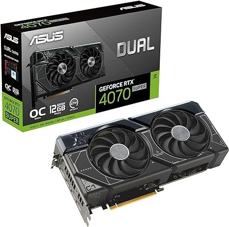 Dual GeForce RTX 4070 Super OC Edition Graphics Card