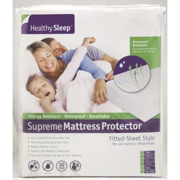 Healthy Sleep Supreme Mattress Protector by GBS