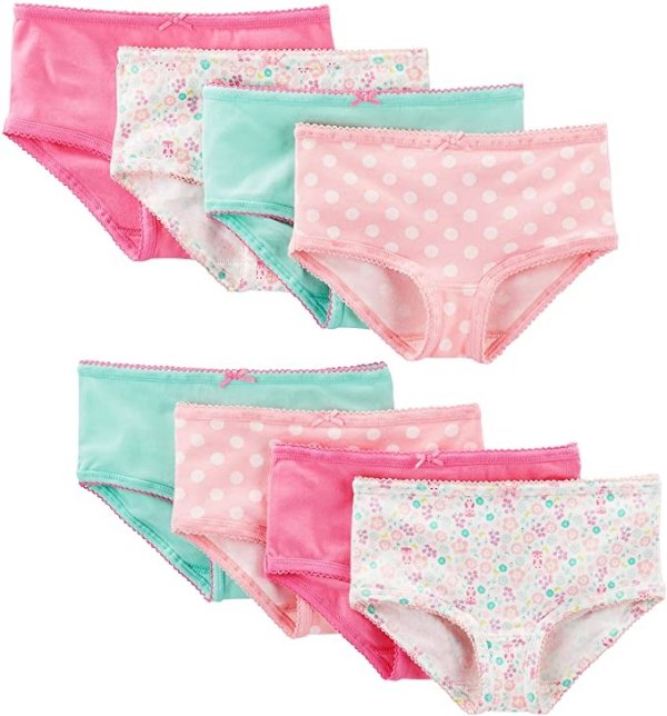 Girls' 8-Pack Underwear