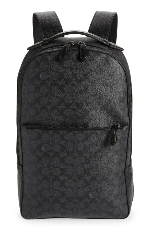 Metropolitan Pebbled Leather Backpack