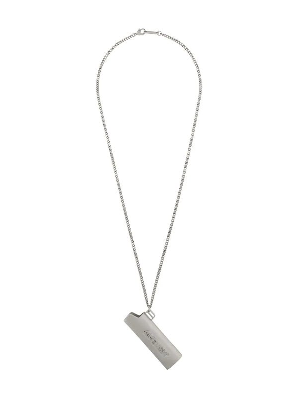 logo lighter case necklace