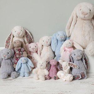 Amazon.com 有 Jellycat Bashful 邦尼兔子毛绒玩具安抚玩具热卖