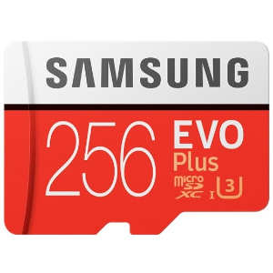Samsung EVO Plus 256GB microSDXC UHS-I U3 存储卡
