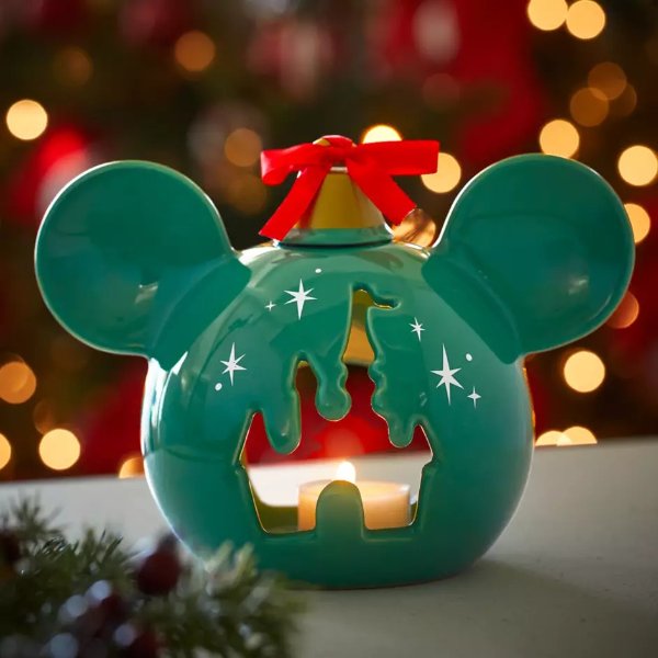 Mickey Mouse Classics Christmas Votive Candle Holder