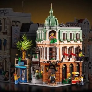 LEGO 百变创意专家系列 收街景转角精品酒店、古罗马竞技场