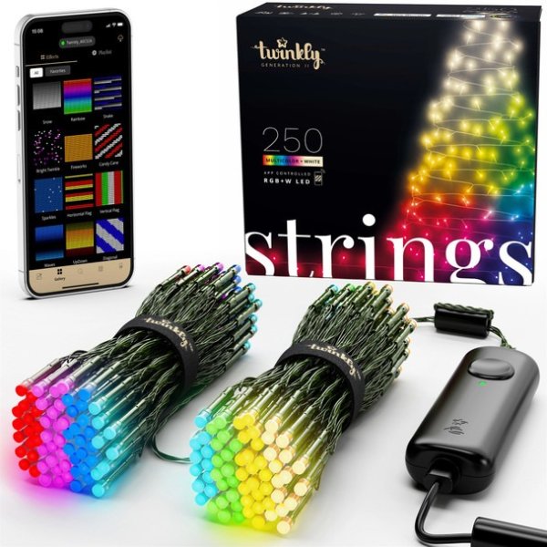 Twinkly Strings App-Controlled LED Christmas Lights