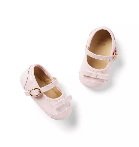 女婴平底芭蕾鞋