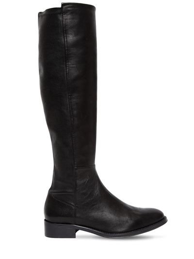 20MM HALFWAY LEATHER TALL BOOTS