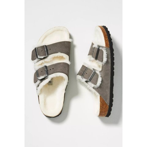 BirkenstockArizona 毛毛拖鞋