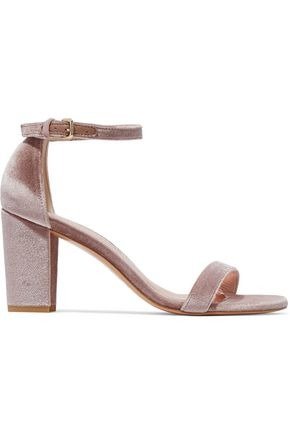 NearlyNude suede sandals
