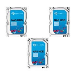 Seagate NAS HDD ST4000VN000 4TB 64MB Cache SATA 6.0Gb/s Internal Hard Drive 3 Pack Combo