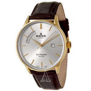 Edox Men's Les Vauberts Day Date Automatic Watch 83010-37J-AID (Dealmoon Exclusive)