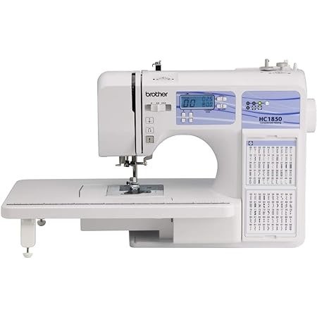 .com Singer  9960 Sewing & Quilting Machine With Accessory Kit,  Extension Table - 600 Stitches & Electronic Auto Pilot Mode, 28.22 Pounds,  White $418.74