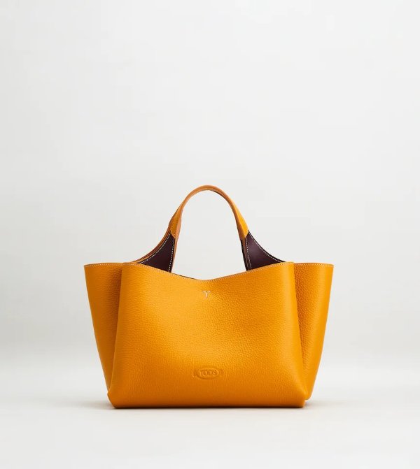 Leather Bag Mini - YELLOW