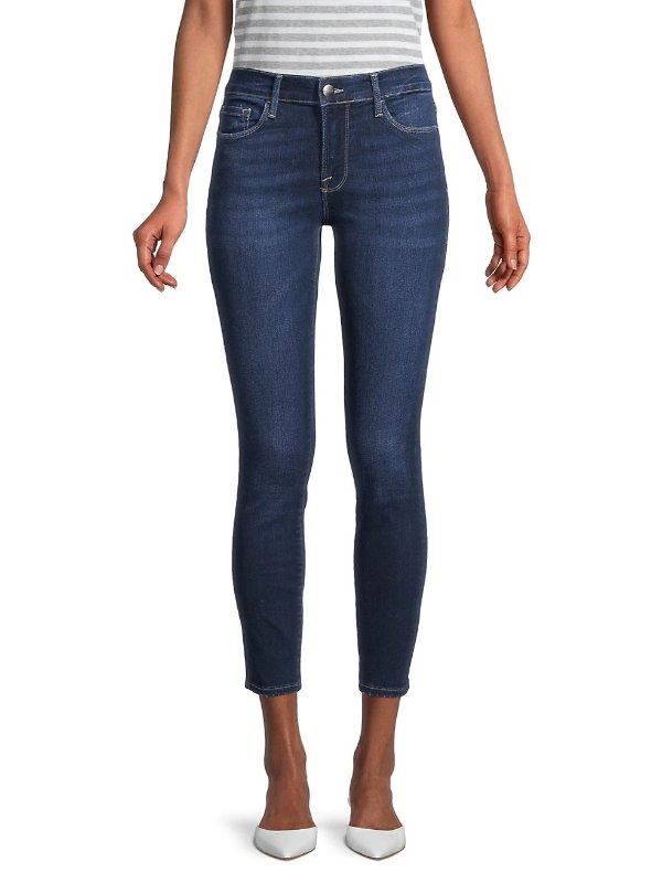 Le Skinny De Jeanne Cropped Jeans