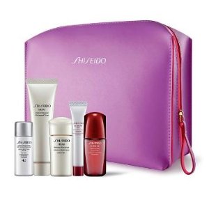 Shiseido 买任意两件美容护肤产品送价值$94大礼包
