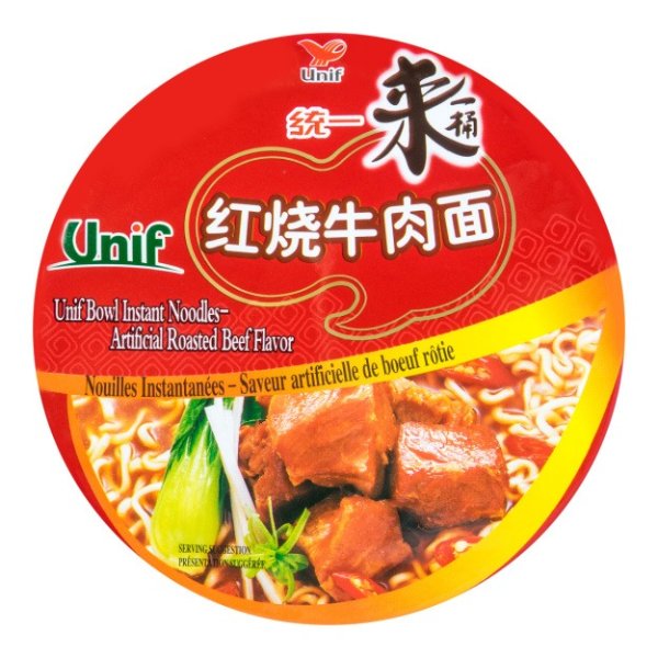 UNIF Bowl Instant Noodles -Spicy Beef Flavor 110g