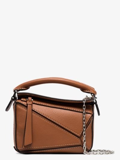 brown Puzzle nano leather mini bag | Browns